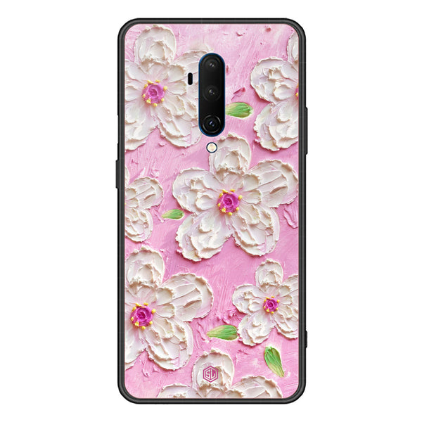 Floral Series Soft Phone Case - Premium Glass Case - Design 5 - OnePlus 7T Pro