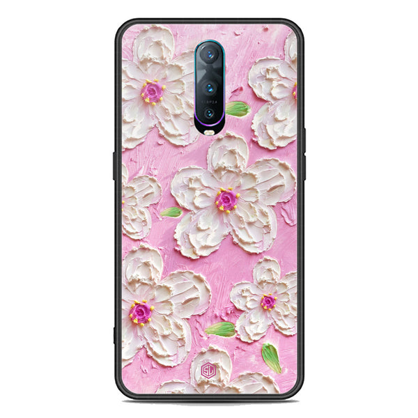 Floral Series Soft Phone Case - Premium Glass Case - Design 5 - Oppo R17 Pro