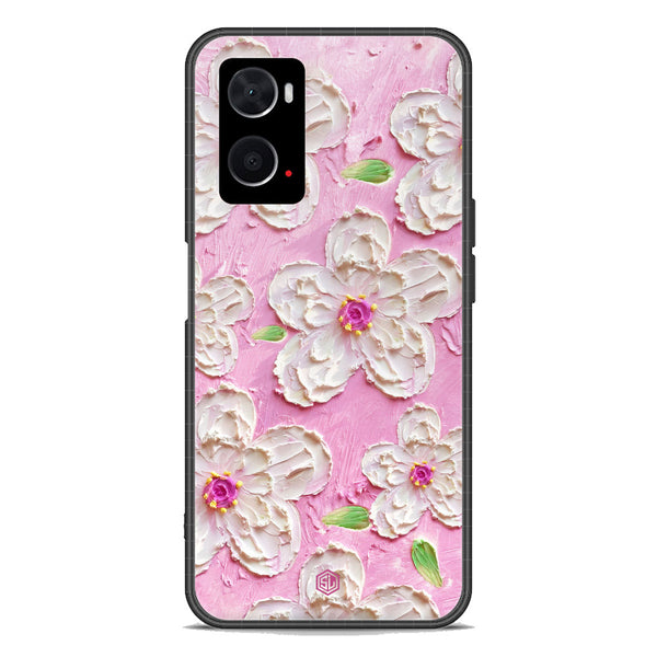 Floral Series Soft Phone Case - Premium Glass Case - Design 5 - Oppo K10 5G