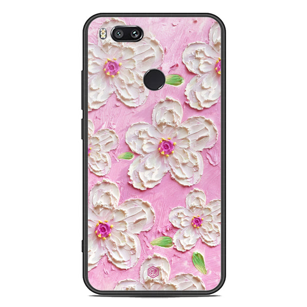 Floral Series Soft Phone Case - Premium Glass Case - Design 5 - Xiaomi Mi A1 / Mi 5X