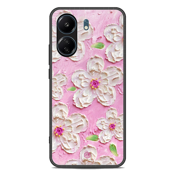 Floral Series Soft Phone Case - Premium Glass Case - Design 5 - Xiaomi 13C