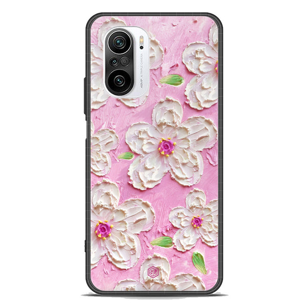 Floral Series Soft Phone Case - Premium Glass Case - Design 5 - Xiaomi Mi 11i