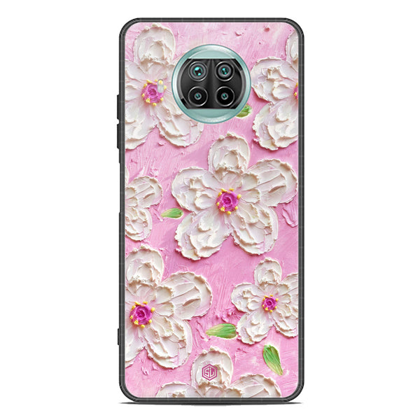 Floral Series Soft Phone Case - Premium Glass Case - Design 5 - Xiaomi Mi 10T Lite