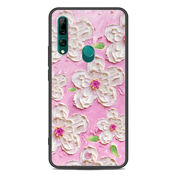 Floral Series Soft Phone Case - Premium Glass Case - Design 5 - Huawei Y9 Prime 2019