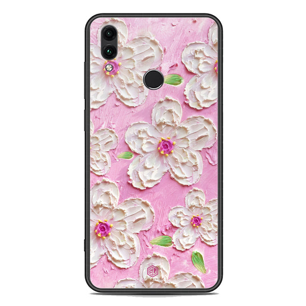 Floral Series Soft Phone Case - Premium Glass Case - Design 5 - Huawei Honor 10 Lite