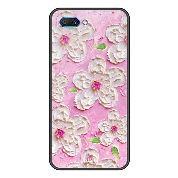 Floral Series Soft Phone Case - Premium Glass Case - Design 5 - Huawei Honor 10