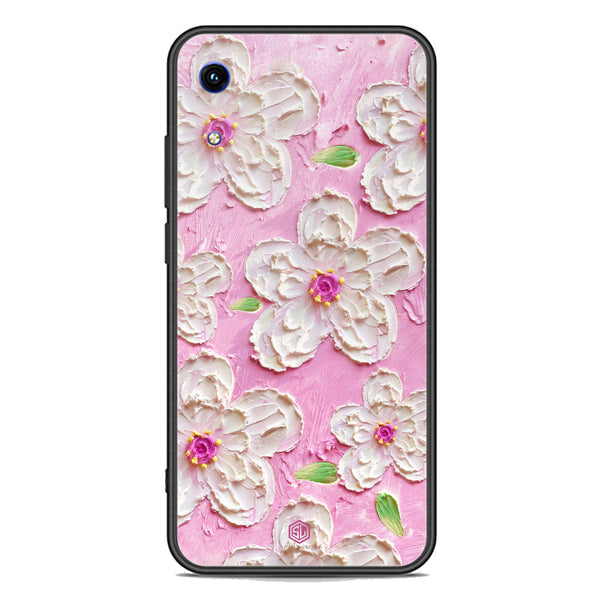 Floral Series Soft Phone Case - Premium Glass Case - Design 5 - Huawei Honor 8A