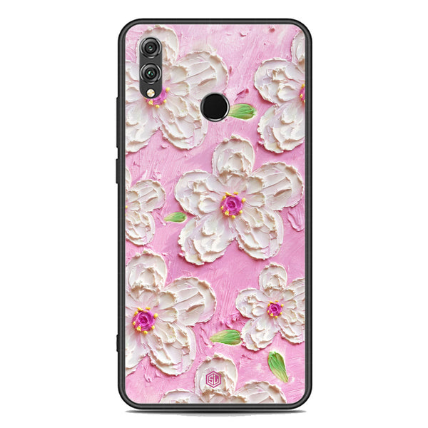 Floral Series Soft Phone Case - Premium Glass Case - Design 5 - Huawei Honor 8X