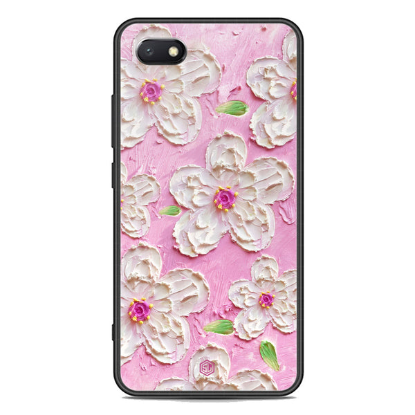 Floral Series Soft Phone Case - Premium Glass Case - Design 5 - Huawei Honor 7S