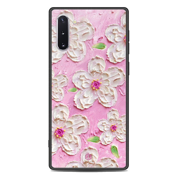 Floral Series Soft Phone Case - Premium Glass Case - Design 5 - Samsung Galaxy Note 10
