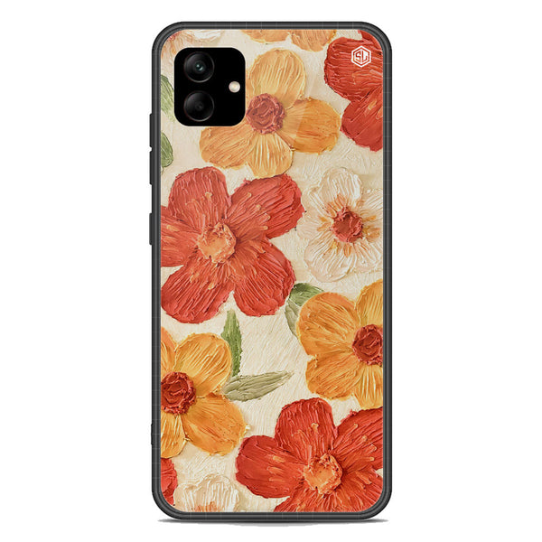 Floral Series Soft Phone Case - Premium Glass Case - Design 6 - Samsung Galaxy A04e
