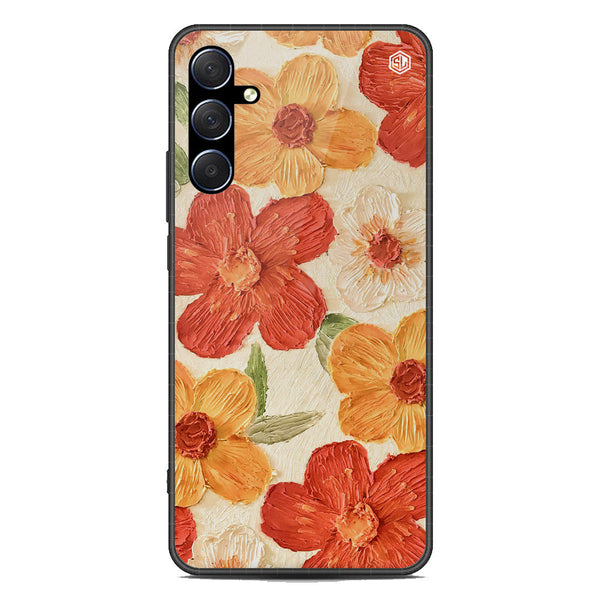 Floral Series Soft Phone Case - Premium Glass Case - Design 6 - Samsung Galaxy M54