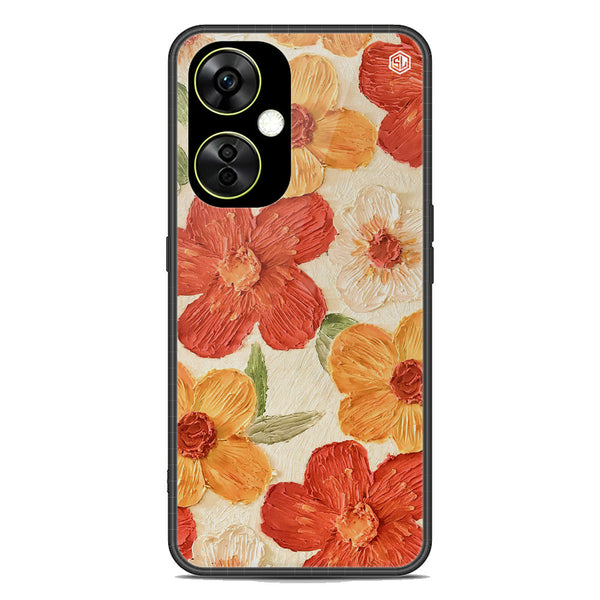 Floral Series Soft Phone Case - Premium Glass Case - Design 6 - OnePlus Nord CE 3 Lite