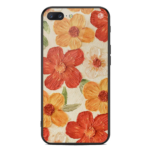 Floral Series Soft Phone Case - Premium Glass Case - Design 6 - OnePlus 5