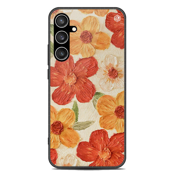 Floral Series Soft Phone Case - Premium Glass Case - Design 6 - Samsung Galaxy S23 FE