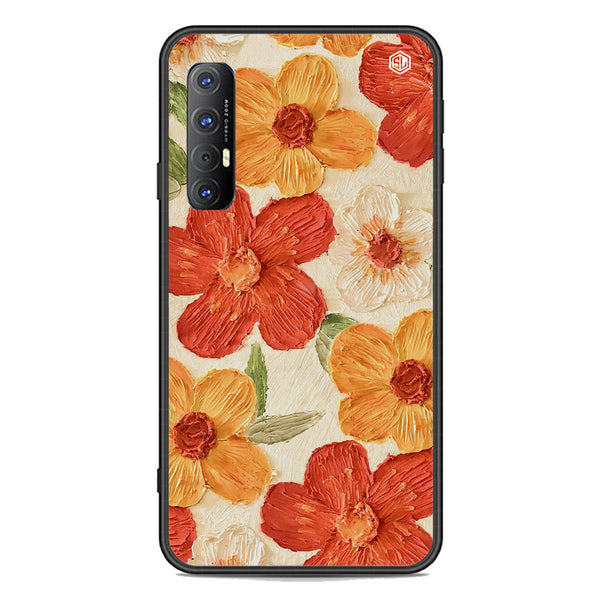 Floral Series Soft Phone Case - Premium Glass Case - Design 6 - Oppo Reno 3 Pro