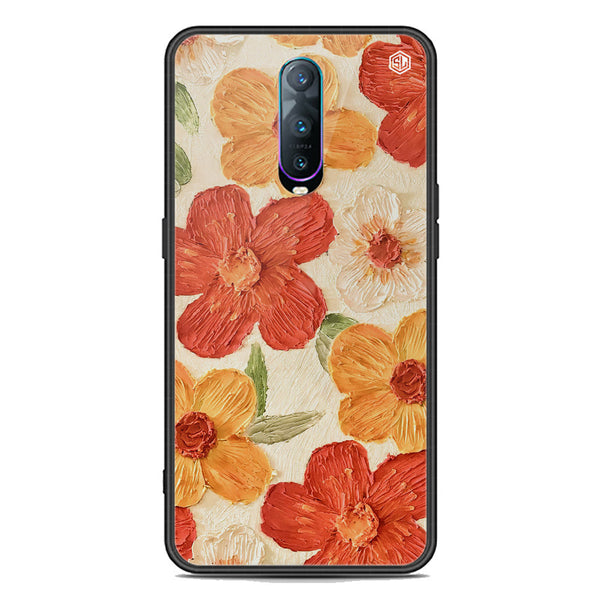 Floral Series Soft Phone Case - Premium Glass Case - Design 6 - Oppo R17 Pro