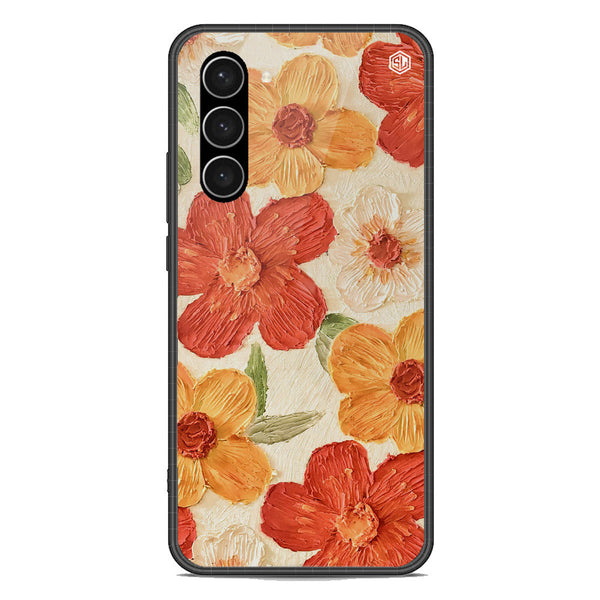 Floral Series Soft Phone Case - Premium Glass Case - Design 6 - Samsung Galaxy S23 5G