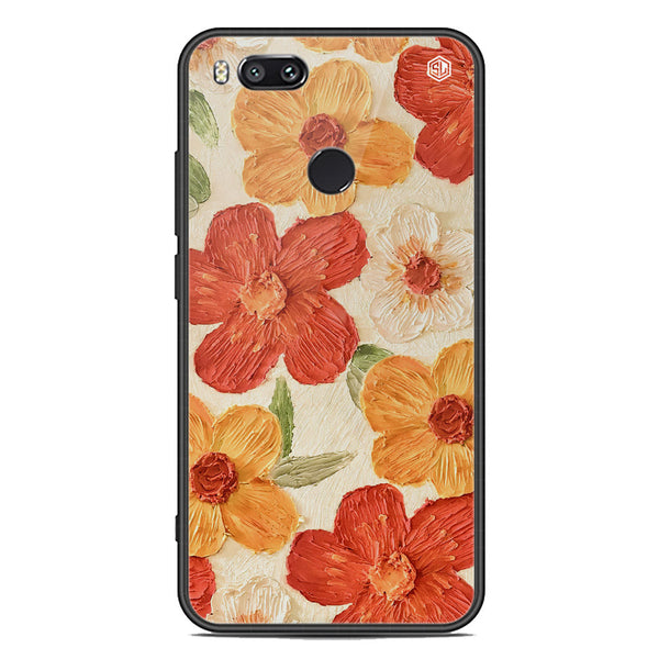 Floral Series Soft Phone Case - Premium Glass Case - Design 6 - Xiaomi Mi A1 / Mi 5X