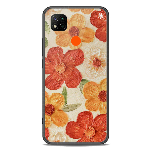 Floral Series Soft Phone Case - Premium Glass Case - Design 6 - Xiaomi Redmi 10A