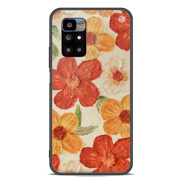 Floral Series Soft Phone Case - Premium Glass Case - Design 6 - Xiaomi Redmi 10