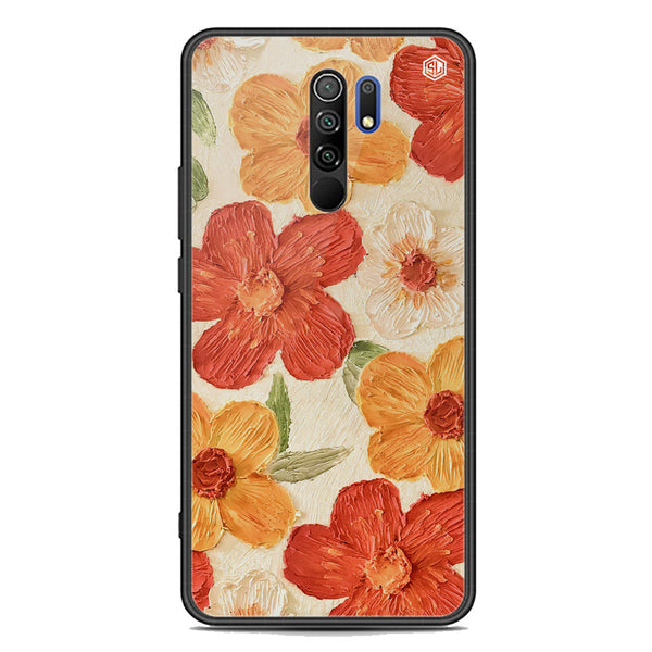 Floral Series Soft Phone Case - Premium Glass Case - Design 6 - Xiaomi Poco M2
