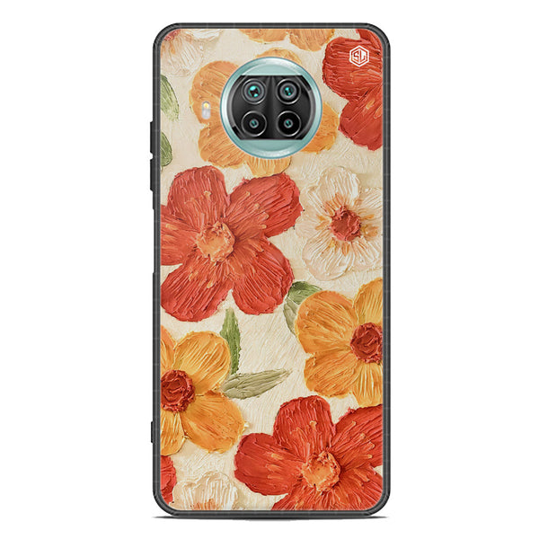 Floral Series Soft Phone Case - Premium Glass Case - Design 6 - Xiaomi Mi 10T Lite