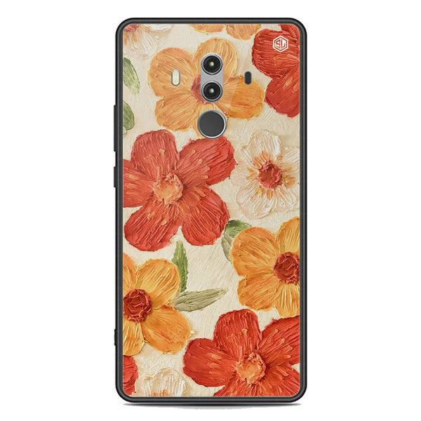 Floral Series Soft Phone Case - Premium Glass Case - Design 6 - Huawei Mate 10 Pro