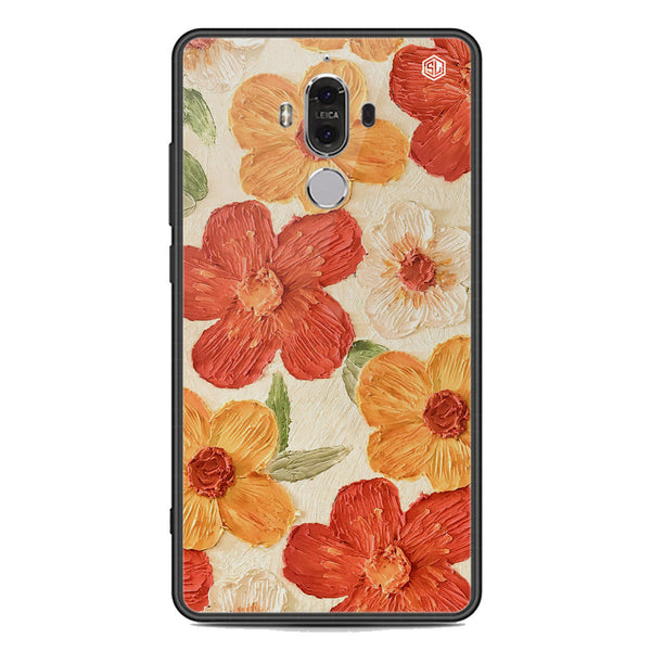 Floral Series Soft Phone Case - Premium Glass Case - Design 6 - Huawei Mate 9