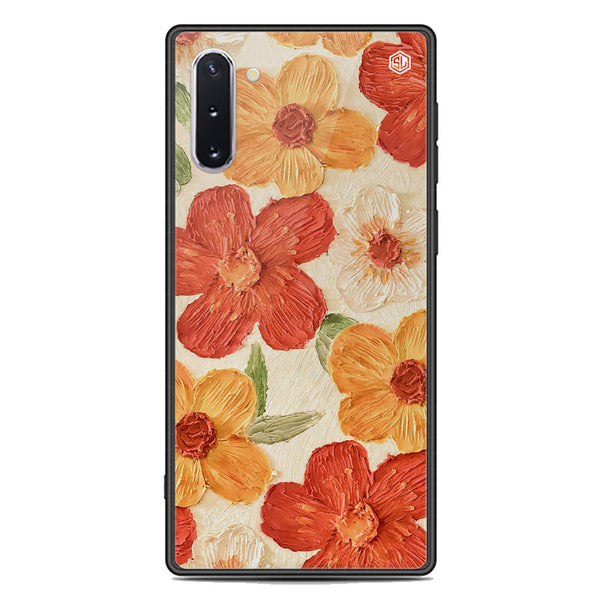 Floral Series Soft Phone Case - Premium Glass Case - Design 6 - Samsung Galaxy Note 10