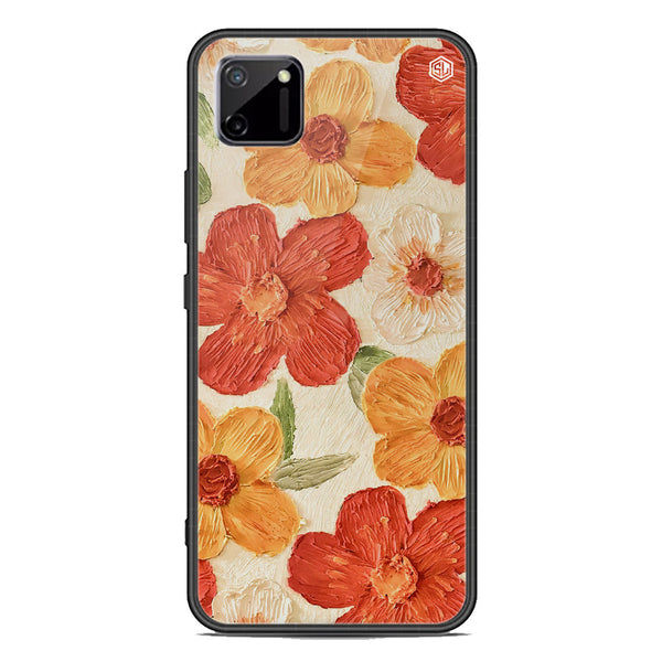 Floral Series Soft Phone Case - Premium Glass Case - Design 6 - Realme C11 2021