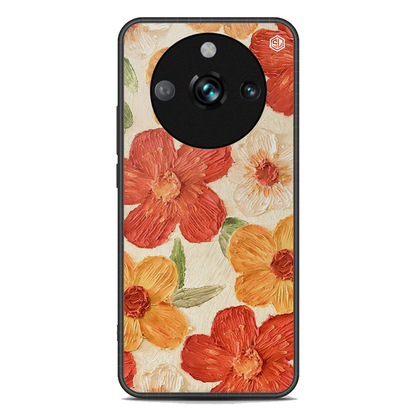 Floral Series Soft Phone Case - Premium Glass Case - Design 6 - Realme 11 Pro Plus
