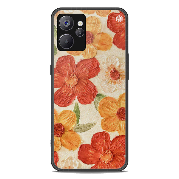 Floral Series Soft Phone Case - Premium Glass Case - Design 6 - Realme 10T
