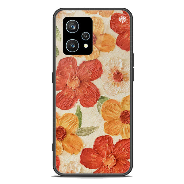 Floral Series Soft Phone Case - Premium Glass Case - Design 6 - Realme 9 4G