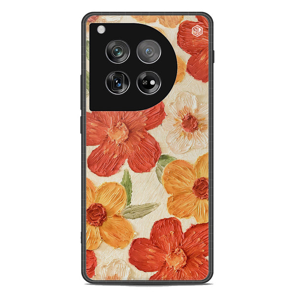 Floral Series Soft Phone Case - Premium Glass Case - Design 6 - OnePlus 12