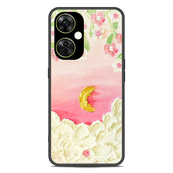 Floral Series Soft Phone Case - Premium Glass Case - Design 7 - OnePlus Nord CE 3 Lite
