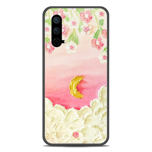 Floral Series Soft Phone Case - Premium Glass Case - Design 7 - OnePlus Nord CE 5G