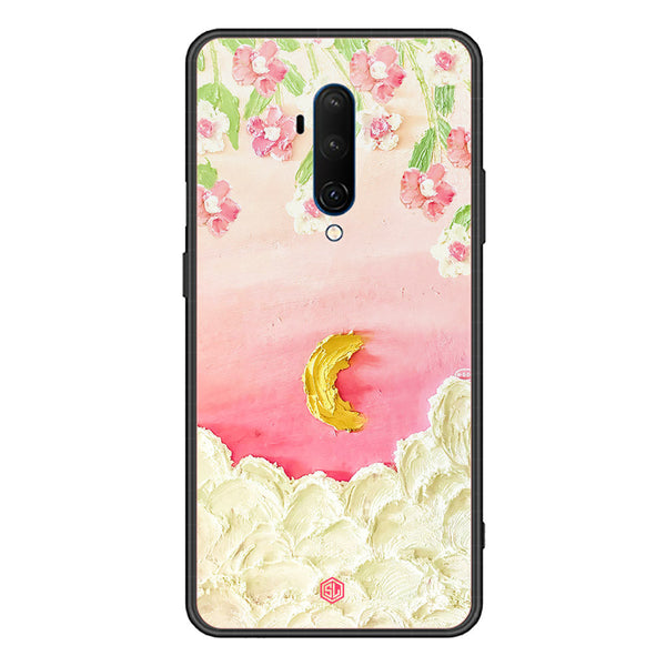 Floral Series Soft Phone Case - Premium Glass Case - Design 7 - OnePlus 7T Pro