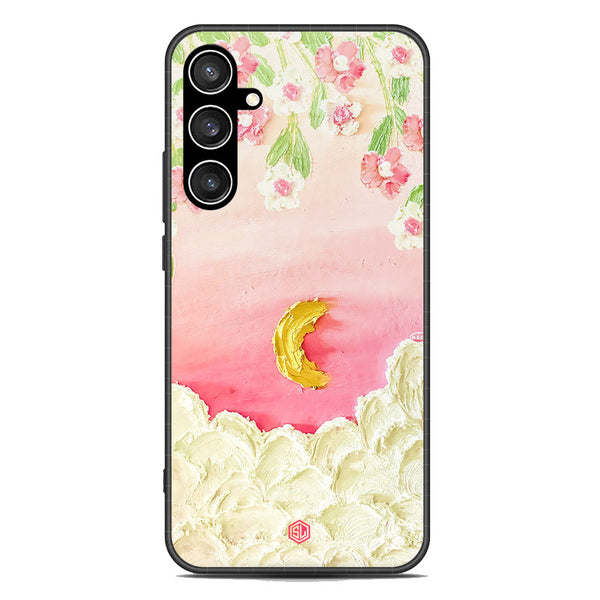 Floral Series Soft Phone Case - Premium Glass Case - Design 7 - Samsung Galaxy S23 FE