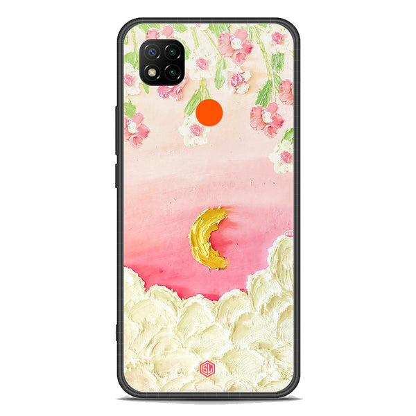 Floral Series Soft Phone Case - Premium Glass Case - Design 7 - Xiaomi Redmi 10A