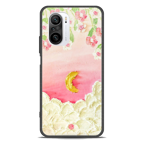 Floral Series Soft Phone Case - Premium Glass Case - Design 7 - Xiaomi Mi 11i