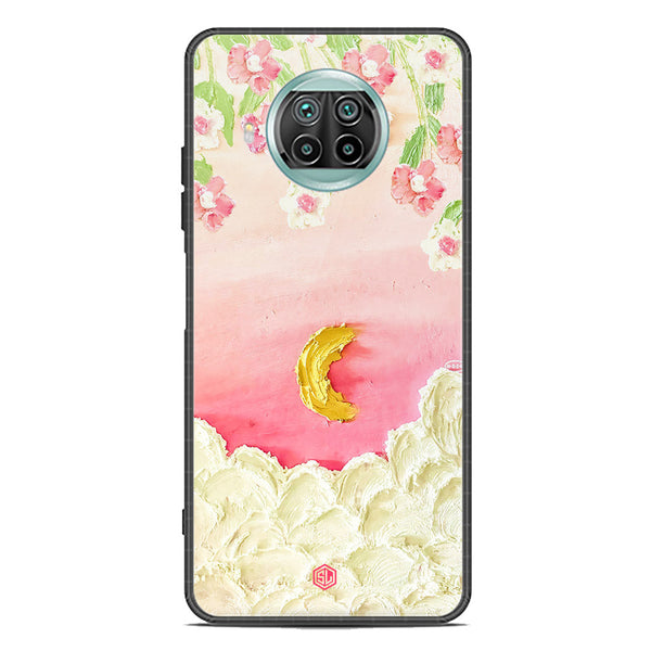 Floral Series Soft Phone Case - Premium Glass Case - Design 7 - Xiaomi Mi 10T Lite
