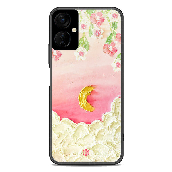 Floral Series Soft Phone Case - Premium Glass Case - Design 7 - Tecno Camon 19 Neo