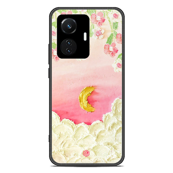 Floral Series Soft Phone Case - Premium Glass Case - Design 7 - Vivo Y55 4G
