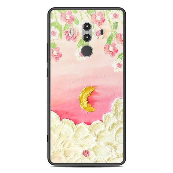 Floral Series Soft Phone Case - Premium Glass Case - Design 7 - Huawei Mate 10 Pro