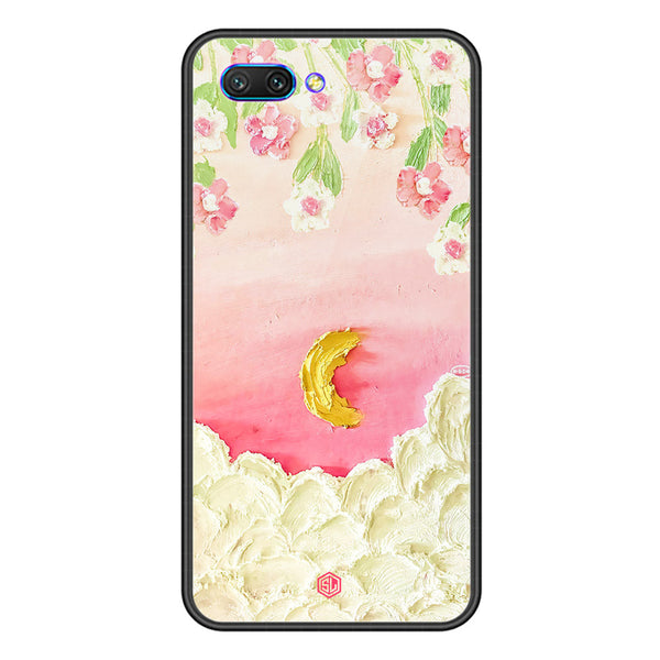 Floral Series Soft Phone Case - Premium Glass Case - Design 7 - Huawei Honor 10