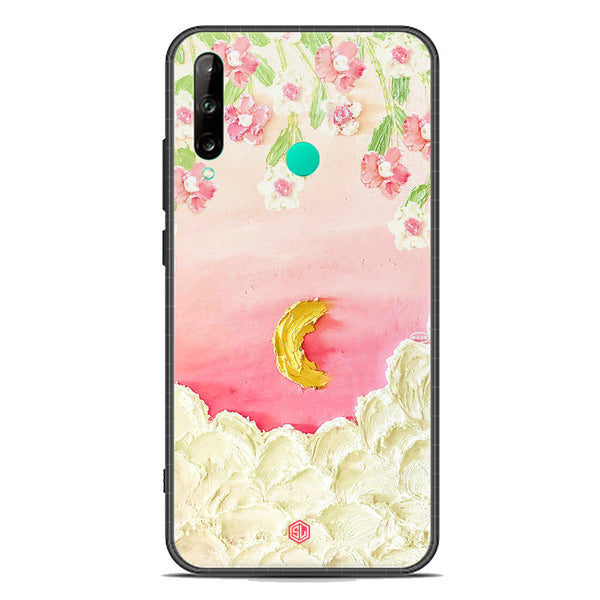 Floral Series Soft Phone Case - Premium Glass Case - Design 7 - Honor 9C