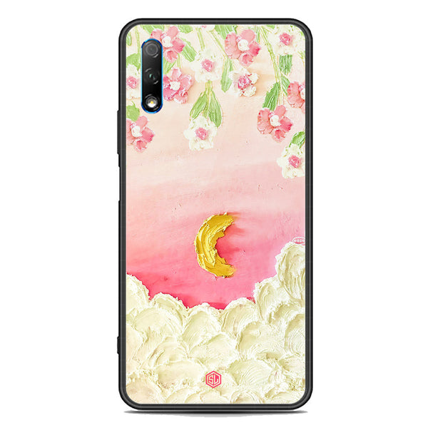 Floral Series Soft Phone Case - Premium Glass Case - Design 7 - Honor 9x