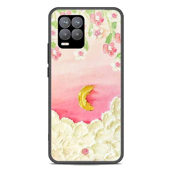 Floral Series Soft Phone Case - Premium Glass Case - Design 7 - Realme 8 Pro
