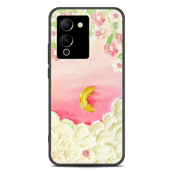 Floral Series Soft Phone Case - Premium Glass Case - Design 7 - Infinix Note 12 G96